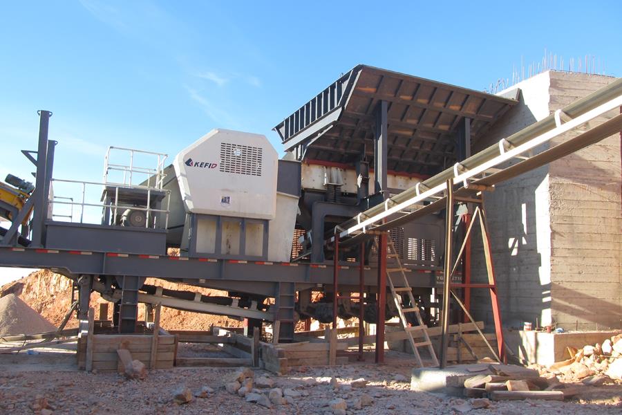 K series mobile crushing plant is indispensable for mining high quality limestone