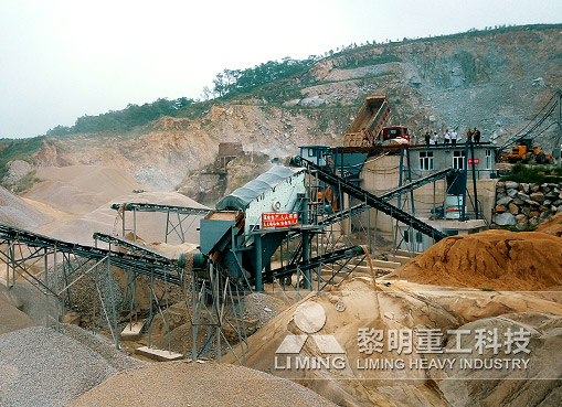 How much investment will be required to open a sand and gravel quarry?