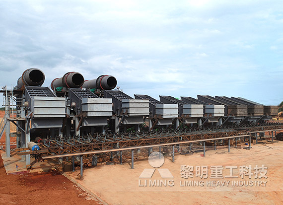 Sand and gravel aggregate equipment: producing high-quality sand and gravel to support the construction of the Yuqie Desert Highway.